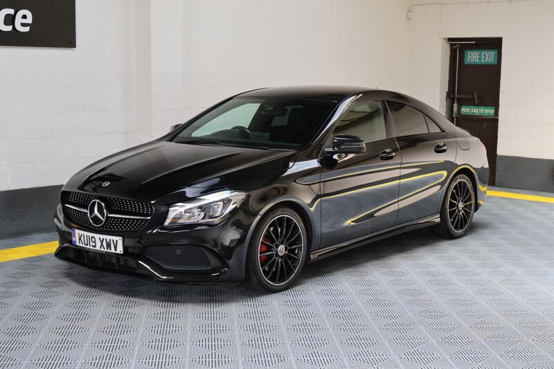 View MERCEDES-BENZ CLA 2.1 CLA220d AMG Line Night Edition Coupe 7G-DCT 4MATIC Euro 6 (s/s) 4dr